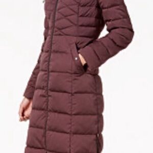 Bernardo Women's Quilted Puffer Coat - Dark Brown